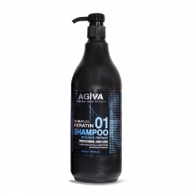 شامپو سر آگیوا مدل KERATIN 01 حجم 1000 میل AGIVA