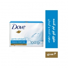صابون بدن داو مدل gentle exfoliating تعداد 2 عددی