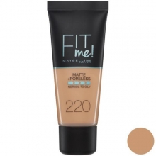 کرم پودر میبلین مدل FIT me شماره 220 حجم 30 میل