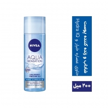 ژل شستشوی صورت نیوآ مدل AQUA SENSATION مناسب پوست نرمال و مختلط 200 میل