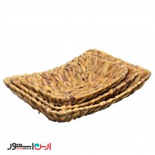 سبد حصیری مستطیل ویتنام سایز متوسط