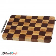 تخته گوشت چوبی شطرنجی اعلا 40*28 سانتی