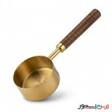 پیمانه طلایی دسته چوبی 80 میل وارداتی اعلا