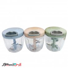 خرد کن دستی نخی ۵ تیغه اوتیا (EOTIA) سایز بزرگ – بدنه آکریلیک نشکن، ضدزنگ و بسیار تیز (در ۳ رنگ جذاب با تضمین کیفیت)