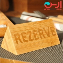 لوحه ی رزرو میز بامبوم مدل:tria