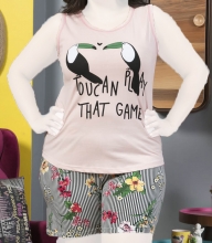 top short big size sexen